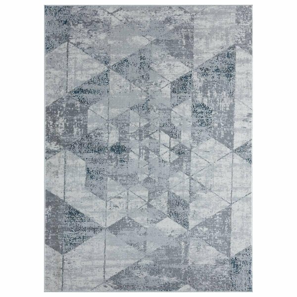 United Weavers Of America Madrid Marbella Denim Blue Oversize Area Rectangle Rug, 9 ft. 10 in. x 13 ft. 2 in. 4525 10261 1013